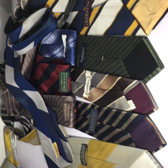 Vintage Striped Tie - Etsy Lot of 10 striped ties for crafting or wear